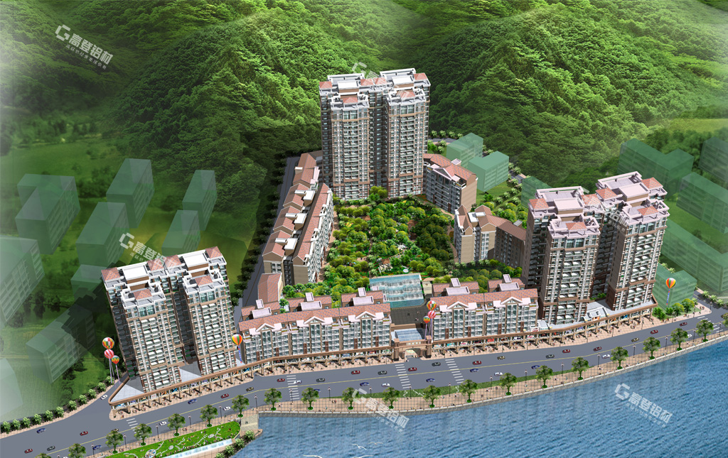 廣西匯洋國際新鳥瞰圖